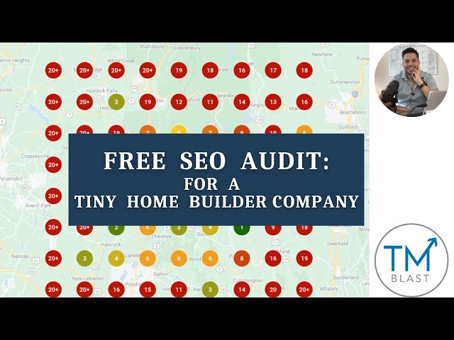 Free SEO Audit for a Tiny Home Builder Company