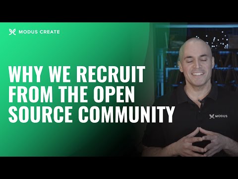Why We Recruit from the Open Source Community