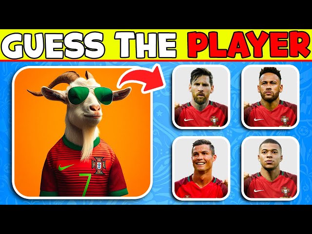 Portugal Football QUIZ 🏆⚽ Funniest Quiz About Famous Football Player | Ronaldo,  Messi, Mbappe