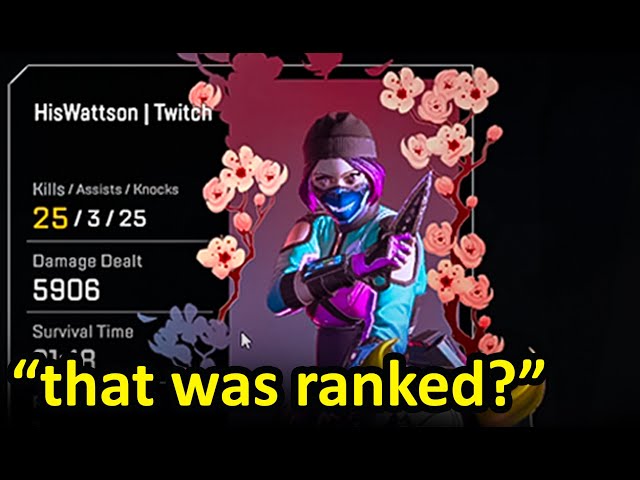 HisWattson Forgets He's Playing Ranked