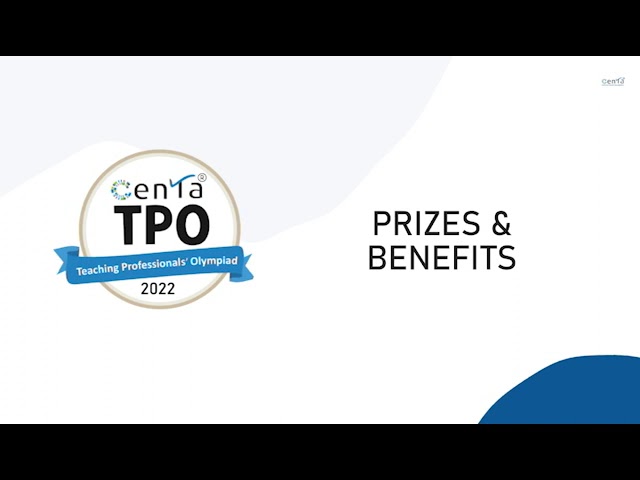 CENTA® International Teaching Professionals' Olympiad (TPO) 2022