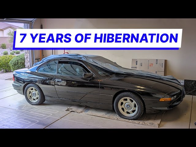 Reviving & Driving 600 Miles a Broken V12 BMW E31 850i While on Honeymoon - Project Phoenix