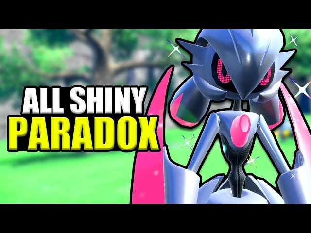 24 Hours To Catch Every Shiny Paradox Pokemon