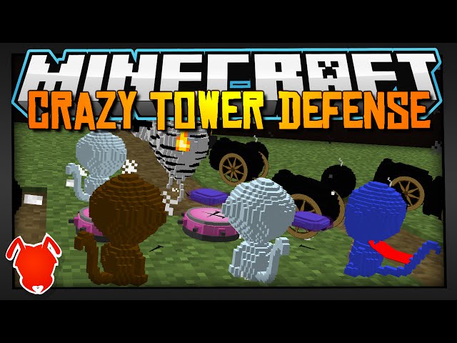 Minecraft / CRAZY TOWER DEFENSE in 1.9! / Bloon Mini-Game!