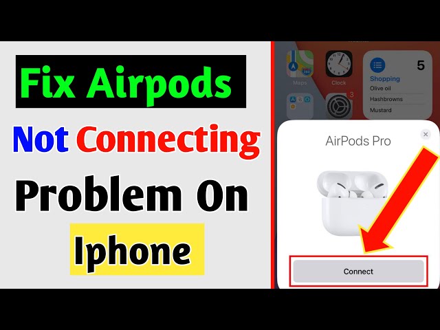 How To Fix AirPods Pro Not Conect On iPhone 14 & 15 2024