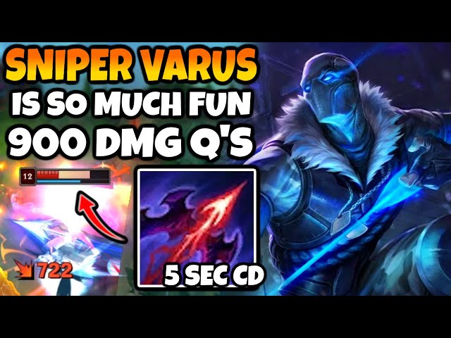 SNIPER VARUS MID does HALF HP Q's on almost NO CD