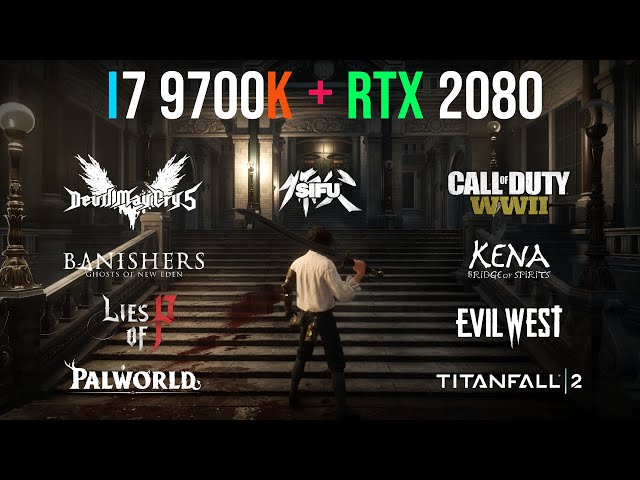 I7 9700K + RTX 2080 | 9 Games Tested In 2024 ( 4K Maximum Settings )