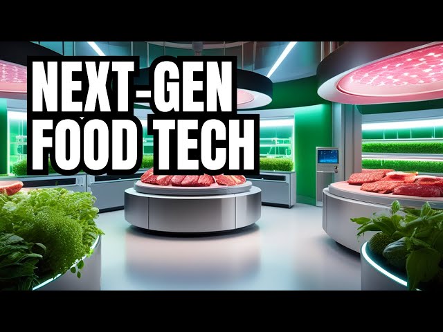 Future Food Tech: From Lab - Grown Meat to sustainable Diets