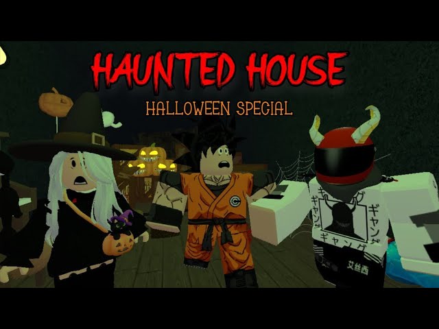 The Haunted House (Roblox Animated HORROR Story) Halloween Special! 🎃👻