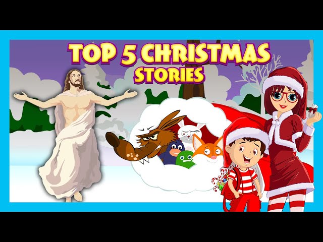 Top 5 Christmas Stories for Kids | Cozy Bedtime Stories| Holiday Storytime Fun