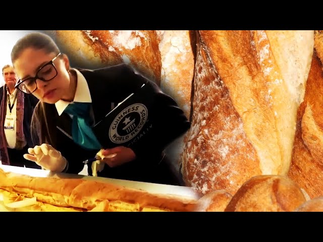 Bakers Create the World’s Longest Baguette