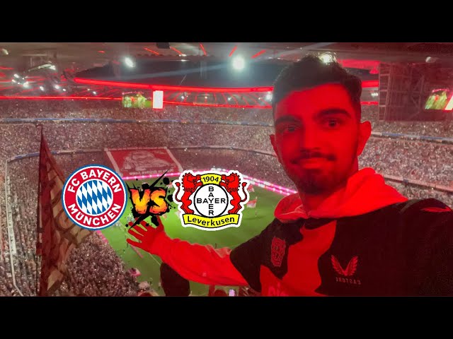 Eins der geilsten Spiele in den letzten Jahren🔥🤯| Bayer Leverkusen vs Bayern München |Stadionvlog