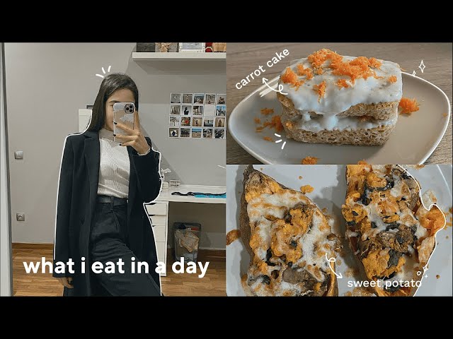 🍂What I Eat In A Day + autumn recipes *healthy and non restrictive*