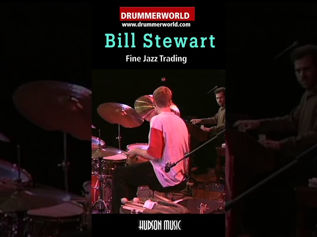 Bill Stewart: Fine Jazz Trading with Larry Goldings and Peter Bernstein #billstewart  #drummerworld