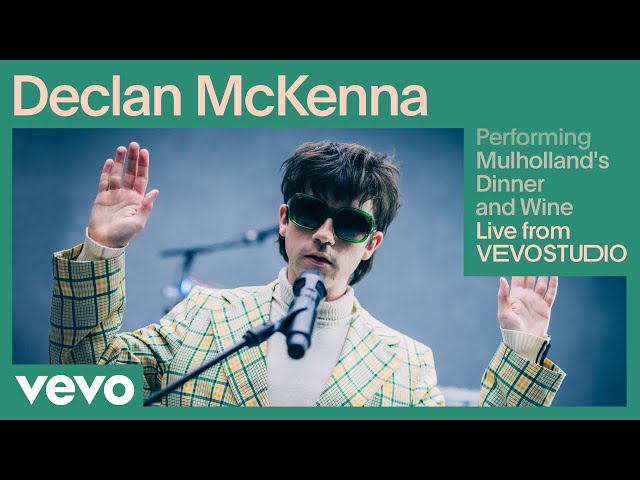 Declan McKenna - Mulholland's Dinner and Wine (Live) | Vevo Studio Performance