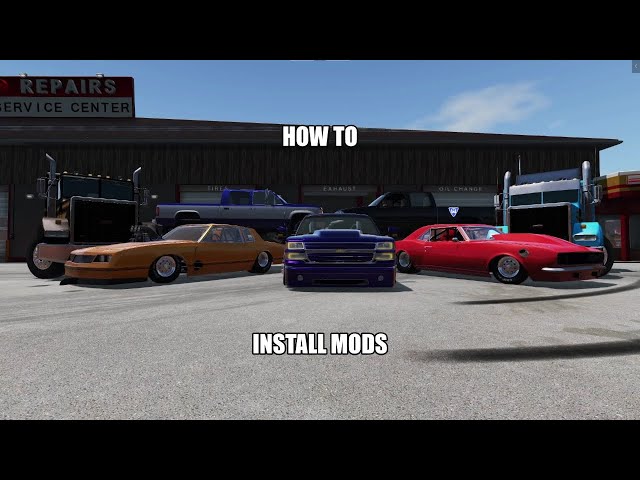 How to install mods from any website to beamNG.drive