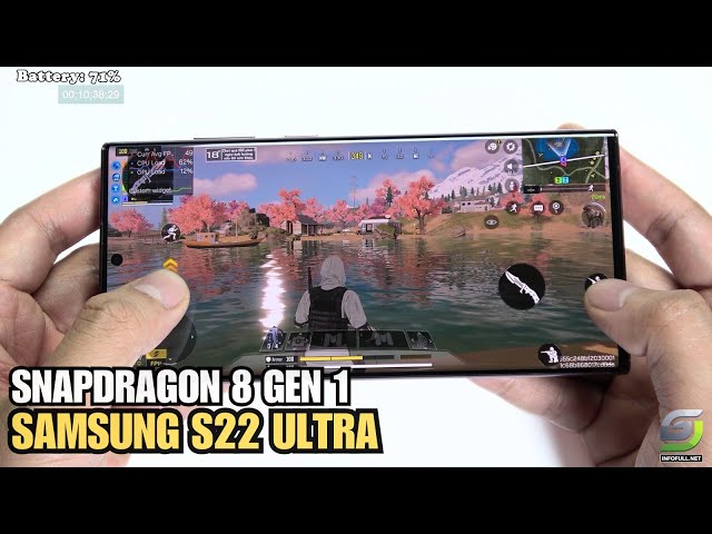Samsung Galaxy S22 Ultra test game Call of Duty Mobile 2024 CODM | Snapdragon 8 Gen 1
