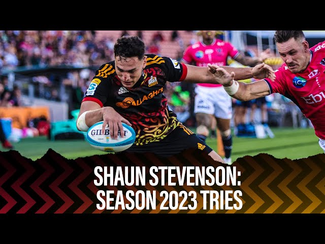 Shaun Stevenson: Season 2023 Tries | Super Rugby Pacific 2023