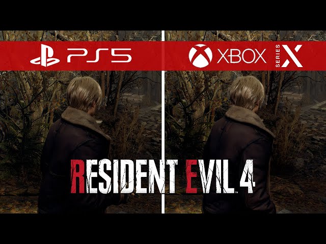 Resident Evil 4 Remake Comparison - PS4 vs. PS4 Pro vs. PS5 vs. Xbox Series X vs. Xbox Series S