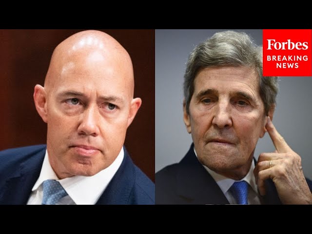 'Nobody Voted For You': Brian Mast Directly Confronts John Kerry Over His Role As Climate Czar