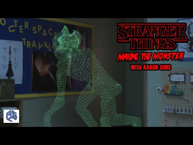 STRANGER THINGS: MAKING THE MONSTER featuring Aaron Sims (INTERVIEW)