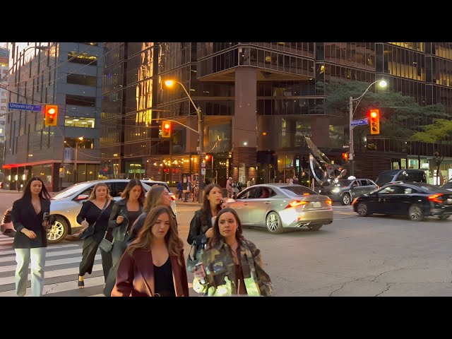 Largest City in Canada : Downtown Toronto Walk