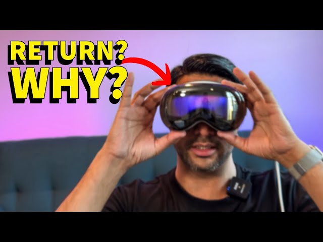 Why I did not RETURN Apple Vision Pro? - Best VR headset ever!