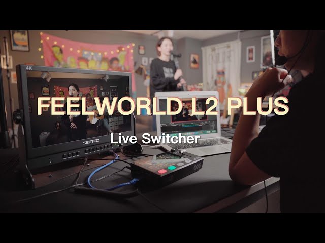 FEELWORLD L2 PLUS. Bringing live-stream to life, easy to operate live whenever and wherever you are.