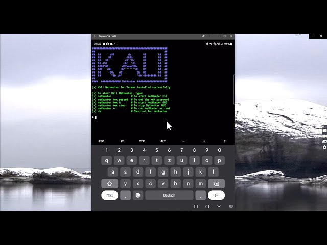 Installing Nethunter Kali Linux  on your Android Phone without rooting your device (using Termux)
