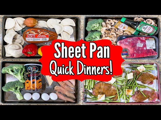 5 Cheap & Fancy Sheet Pan Dinners! | The EASIEST One Pan Meals | Julia Pacheco