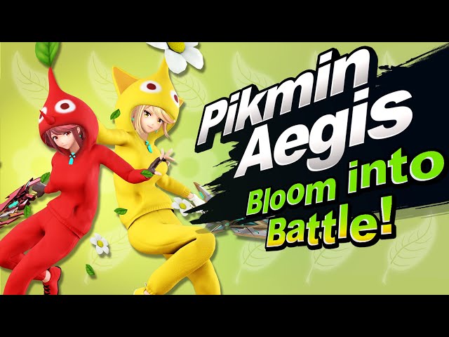 Super Smash Bros Ultimate Mods Pikmin Aegis & Captain Rexlimar