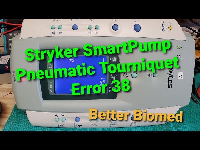 Stryker SmartPump Error 38