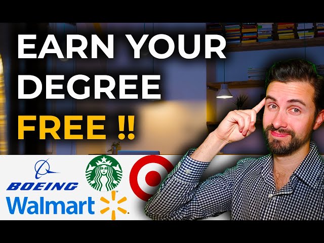 These 5 Companies Will PAY For YOUR Degree! | Tuition Reimbursement Programs