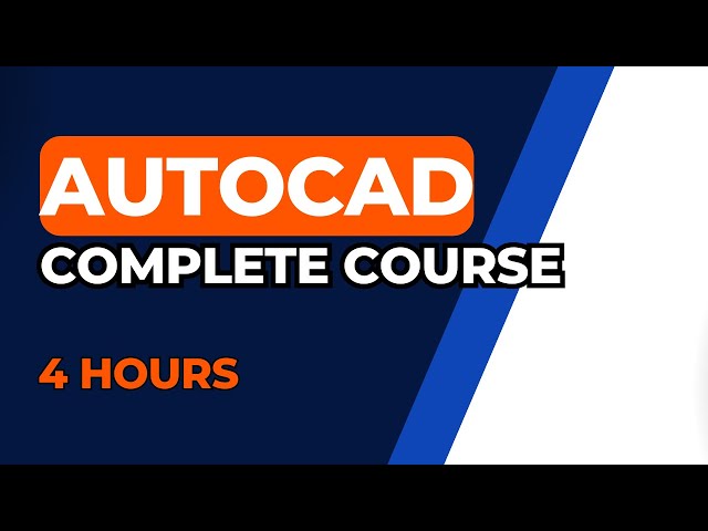 Autocad - Complete course for beginners