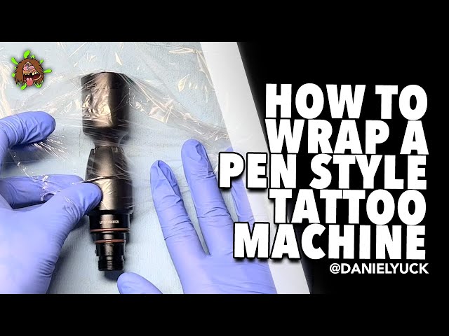 Tattooing 101-How To Wrap A Tattoo Machine