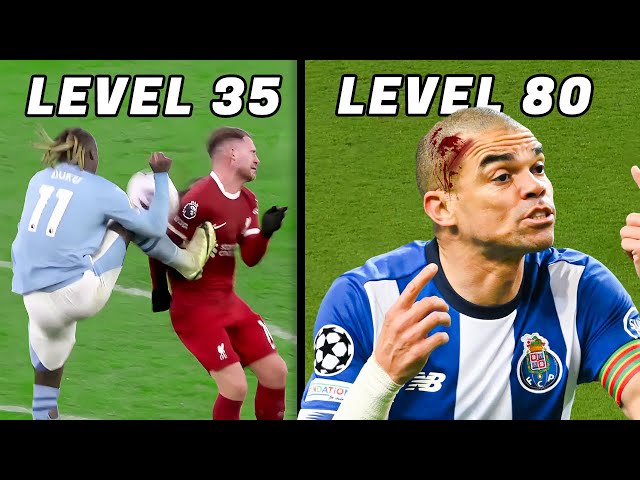 WORST TACKLES from level 1 to 100