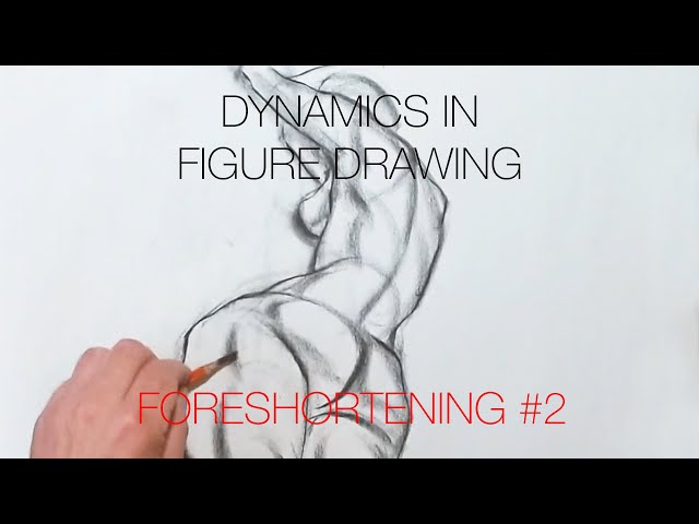 Dynamics in Figure Drawing - Foreshortening study #2