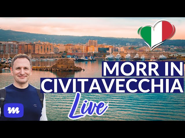 Morr in Civitavecchia - Am Abend vor meiner Kreuzfahrt mit der Norwegian Escape