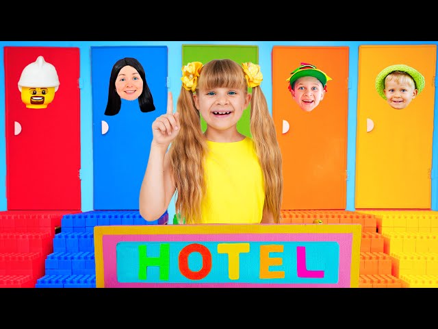 مغامرات فندق ديانا المرحة: قصة مضحكة للأطفال
