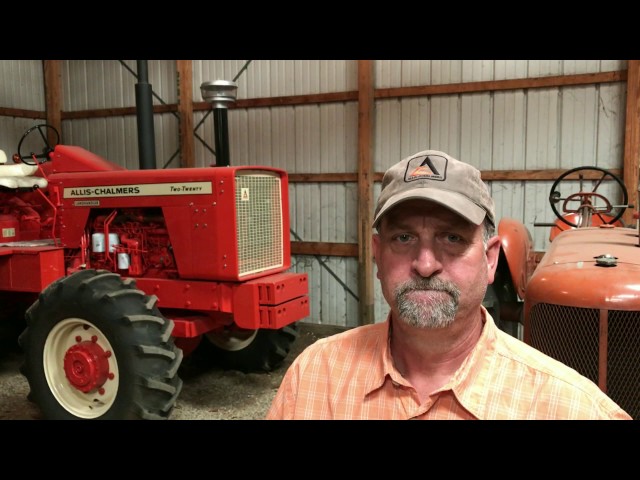 Restored 1972 Allis Chalmers 220 2WD Tractor Sold Today on Hastings, MN Farm Auction