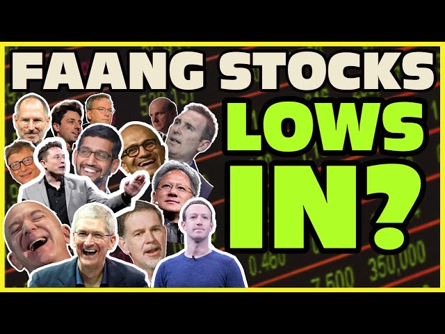 FAANG Stocks Rally! Are The Lows In?
