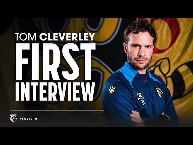 Tom Cleverley’s First Interview 🗣 | New Interim Head Coach