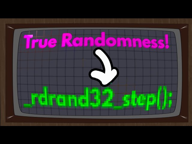 STOP SAYING RANDOMNESS DOESN'T EXIST IN COMPUTERS! 🙏