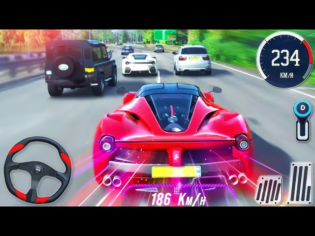 Crazy Racing Car Track Simulator 3D - Extreme Real Sports Car Drift Race Driving - Android GamePlay