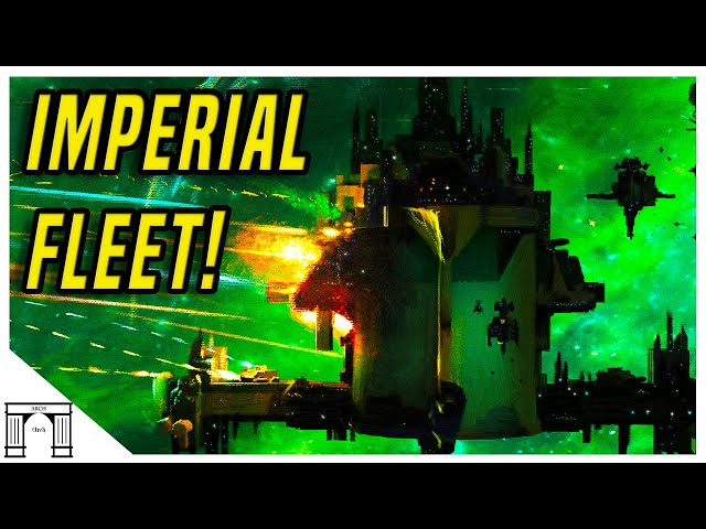 40K Fleet Tactics And Strategy! The Innumerable Might Of The God Emperors Imperial Navy!