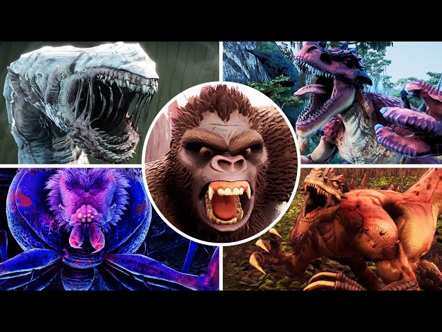 Skull Island: Rise of Kong - All Bosses & Ending