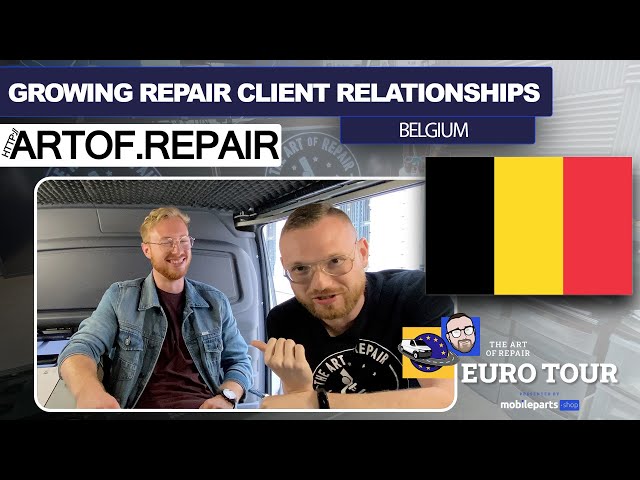 🔬❤️🇧🇪 Building Better Repair Relationships | ProntoFIX| Shop Visits | 2021 Euro Tour #8