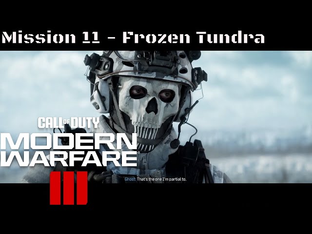 Call of Duty Modern Warfare 3 - Mission 11 Frozen Tundra (PS5)