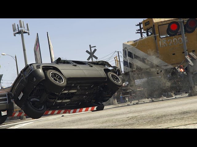 GTA 5 DEADLY CAR CRASHES COMPILATION!!!