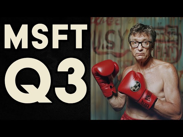Microsoft (MSFT) Q3 Earnings | CAN MSFT REMAIN KING?????